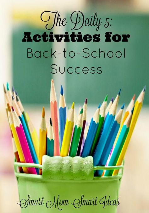 It's time to get ready for back-to-school. Help your child be ready to learn by getting started now with these 5 daily activities. | back to school prep | how to prepare for back to school Prepare For Back To School, Lazy Kids, Back To School Prep, Gentle Discipline, Back To School Lunch Ideas, School Prep, Working Mom Tips, School Success, Autumn Activities For Kids