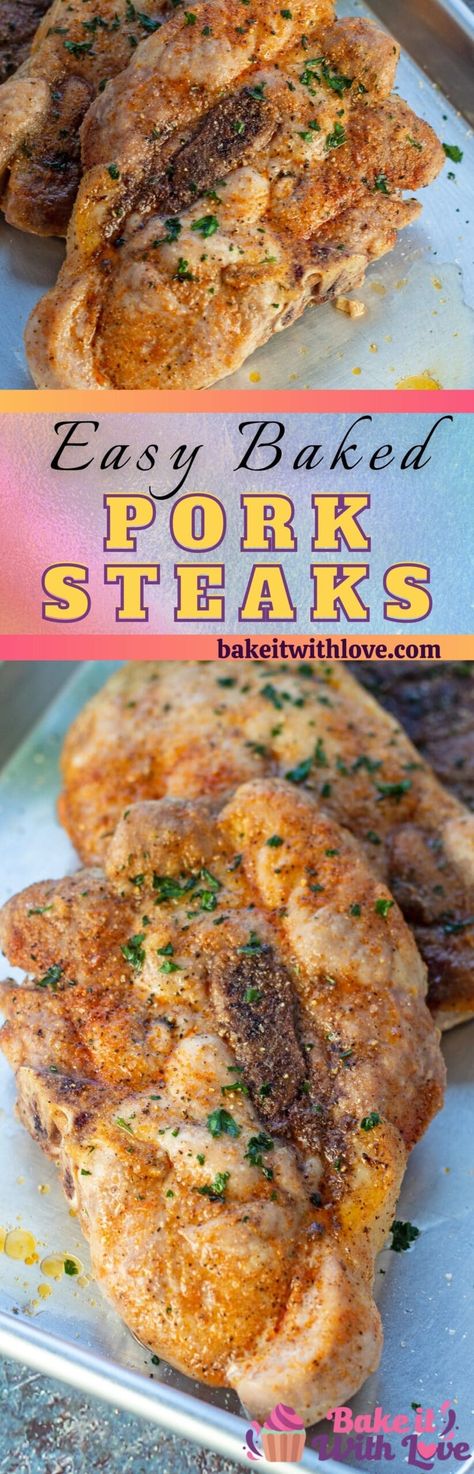 Recipe For Pork Steaks In Oven, Pork Stakes Recipes Ovens, Oven Fried Pork Steaks, Keto Pork Steak Recipes Oven, Recipe For Pork Steaks, Recipes Using Pork Steaks, Tender Pork Steak Recipes Oven, Oven Roasted Pork Steaks, Broiled Pork Steaks In Oven