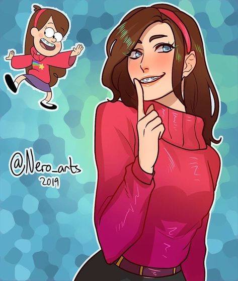 Mabel Fanart, Mabel Pines Fanart, Gravity Falls Mabel, Disney Canvas Paintings, Cartoon Characters As Humans, Desenhos Gravity Falls, Gravity Falls Fan Art, Mabel Pines, Cartoon As Anime