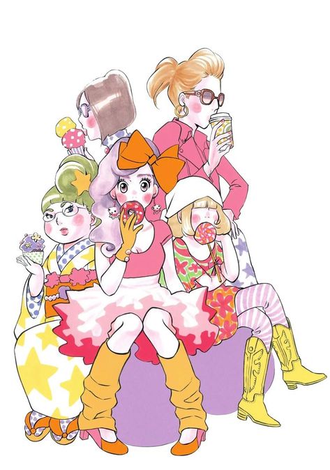 Princess Jellyfish, Jellyfish Art, Art Style Inspiration, Cute Little Things, Cute Illustration, Manga Girl, Art Reference Poses, Magical Girl, Jellyfish