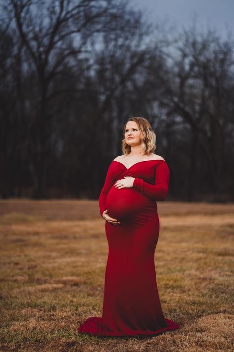 Red Baby Shower Dress, Gowns For Photoshoot, Dress For Baby Shower, Off Shoulder Maternity Dress, Maternity Photoshoot Dress, Red Baby Shower, Maternity Dresses For Baby Shower, Baby Shower Dress, Maternity Dresses For Photoshoot