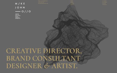 Mike John Otto, Executive Creative Director, Consultant, Designer and Artist. I consult and create Public Driven Narrative Experiences from Brands for Humans. Creative Director Career, John Otto, Art Showroom, Art Director Portfolio, Creative Director Portfolio, Director Portfolio, Beautiful Web Design, Restaurant Web, Interactive Walls