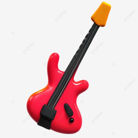 bass guiter red 3d bass guitar 3d guitar png 3d Guitar, Guitar Png, Transparent Image, Png Transparent, Bass Guitar, Png Image, Bass, Free Download, Guitar