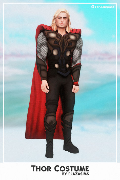 # 6 in our CC list of custom Marvel-themed costumes for The Sims 4 Sims 4 Cc Tony Stark, Sims 4 Avengers Cc, Sims 4 Halloween Costumes Men, Sims 4 Cc Marvel, Sims 4 Superhero Cc, Sims 4 Halloween Costumes, Sims 4 Superhero, Elektra Costume, 4 Halloween Costumes