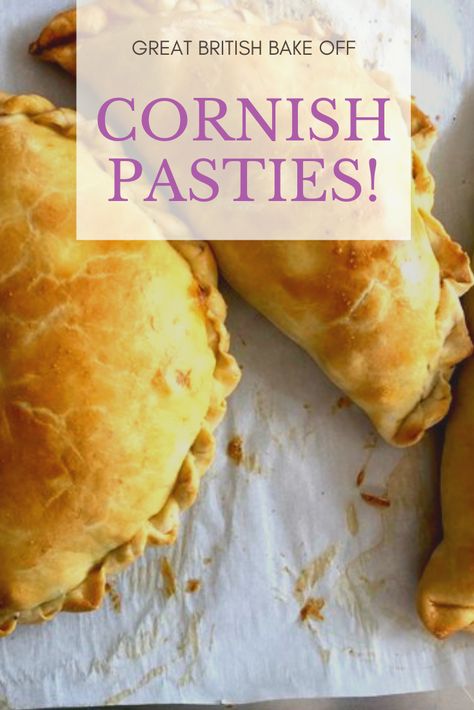 Cornish Pasty Recipe Ground Beef, Chemo Recipes, Handheld Pies, Cornish Pasty Recipe, Cornish Pastry, Literary Food, Pies Savory, Pasty Recipe, British Baking Show Recipes