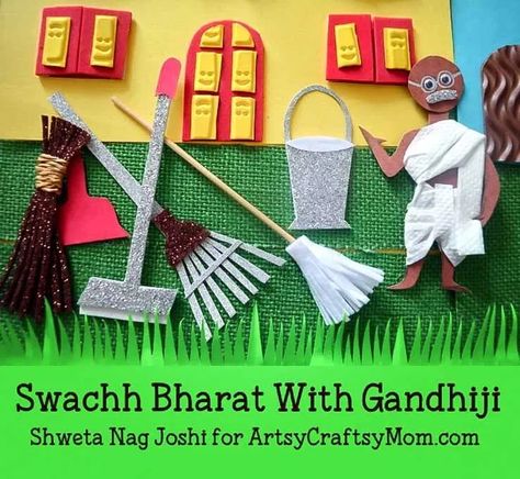 2 October Gandhi Jayanti, National Festival, School Board Decoration, Gandhi Jayanti, Classroom Board, Bulletin Board Ideas, Work Family, Board Decoration, Flower Diy Crafts