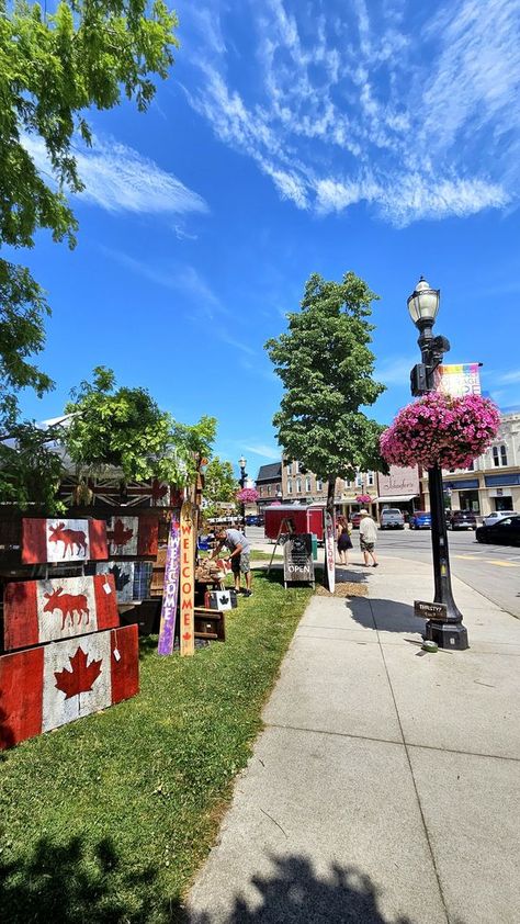 Ontario Hidden Gems | **Taken a day-trip to Goderich, one of the prettiest towns in Ontario in early July.** | Facebook Goderich Ontario, Ontario Canada, Hidden Gems, Day Trip, Dream Life, Ontario, Maine, Take That, Gems