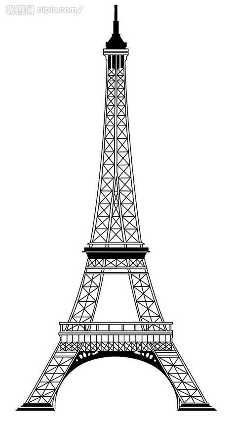 Eiffel Tower Drawing Easy, Eiffel Tower Drawing, Eiffel Tower Pictures, Picture Borders, Travel Doodles, Sketching Tips, Paris Tour Eiffel, Hd Wallpaper 4k, Paris Poster