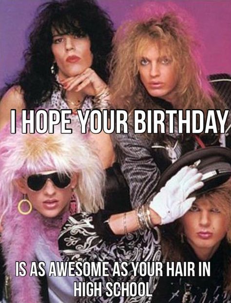 Happy Birthday! Poison Rock Band, 80s Glam Rock, Big Hair Bands, 80s Hair Metal, Hair Metal Bands, The Scorpions, Bret Michaels, 80s Hair Bands, 80s Hair