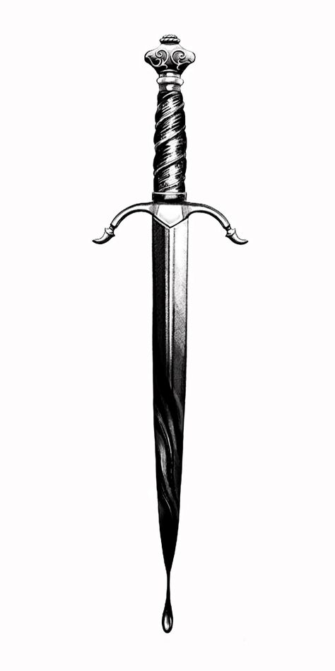 Dagger Tattoo Men, Tattoo Swords Men, German Tattoo For Men, Greatsword Tattoo, Dager Tattoos Snake, Dagger Forearm Tattoo, Dagger Designs Ideas, Dagger Tattoo Design, Longsword Tattoo