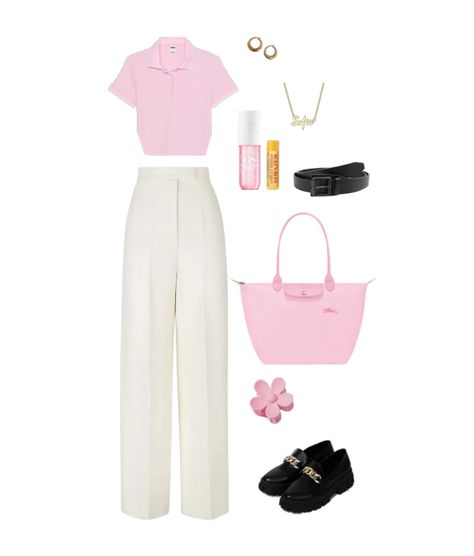 pink outfit office casual outfit ideas | pink outfit office casual Pink Business Casual Outfits, Outfit Office Casual, Outfit Ideas Pink, Casual Meeting, Outfit Office, Silk Wide Leg Pants, Casual Office Wear, Casual Outfit Ideas, Office Casual Outfit