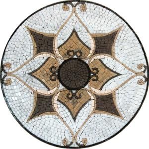 Floor Medallion, Tile Colors, Floor Pattern, Mosaic Tile Art, Mosaic Pieces, Mosaic House, Mosaic Design, Mosaic Artwork, Handmade Mosaic