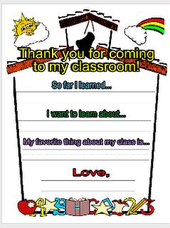 Phenomenal First Grade Phonics and Reading: More Back to School Items Added Today!!! Kindergarten Open House Ideas, Back To School Items, First Grade Phonics, Responsive Classroom, Back To School Night, Letter To Parents, School Night, Thank You Letter, Reading Teacher