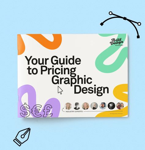 💰 Tired of guessing when it comes to pricing your creative work? My friend Dave at @printdesign_academy teamed up with six design pros (including me!) to create a free pricing guide packed with essential tips:  ✨ Build rates that reflect your skills ✨ Create steady income doing work you love ✨ Set up a strategy to grow your business  Ready to charge what you’re worth? Grab it here ➡️ printdesignacademy.com/how-to-price-graphic-design-projects 🎉  #pricing #graphicdesign #creativebusiness Graphic Design Free, Pricing Guide, Pricing Guides, Graphic Design Business, Self Promo, Guessing Games, Graphic Design Projects, Design Business, Free Guide