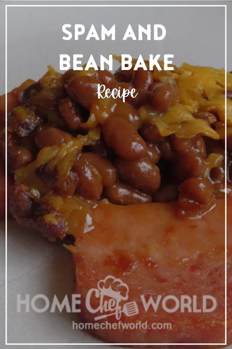 This fabulously simple casserole is welcome at any time. Check out the Spam and Bean Bake recipe and enjoy a nice meal. #spamandbeanbake #beanrecipes #bakedrecipes #casserolerecipes #homechefworld Spam Recipes Dinners, Bean Bake, Bake Dinner, Spam Recipes, Dinner Home, Easy Coleslaw, Baked Dinner Recipes, Recipe For Dinner, Luncheon Meat