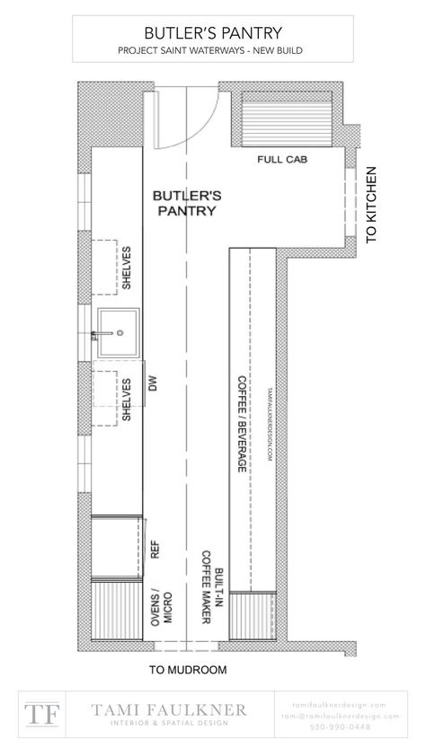 Butler Pantry Layout Floor Plans, Kitchen Plans With Butlers Pantry, Kitchen Floor Plan With Butlers Pantry, Mud Room Size Floor Plans, Kitchen With Large Pantry Floorplan, Butler Pantry House Plans, No Hallway Floor Plan, Scullery Design Layout, Pantry Mudroom Combo Layout