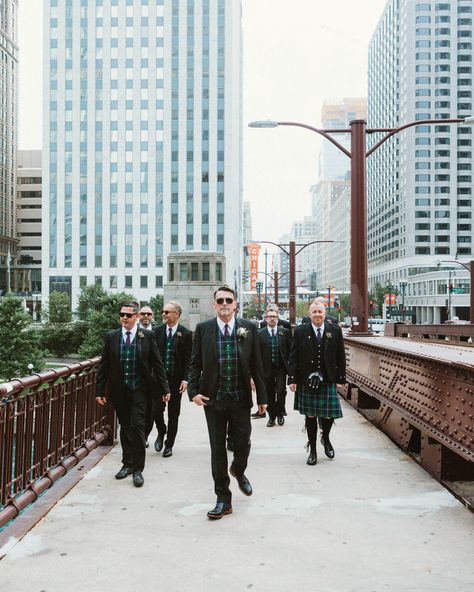 Mary + Hugh | Vintage Scottish Wedding in Chicago | Jayne Weddings Wedding Groomsmen, Scottish Wedding, Event Design, Dress Patterns, Wedding Blog, Wedding Events, Made It, Big Day, Right Now