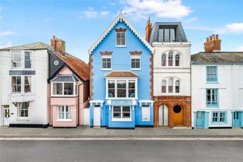 6 bedroom terraced house for sale in King Street, Aldeburgh, Suffolk, IP15 for £1,500,000. Marketed by Savills, Ipswich Aldeburgh Suffolk, Bedroom Terrace, Terraced House, Terrace House, Norfolk, House For Sale, Beautiful Places, United Kingdom, Interior Design