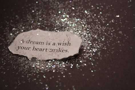 A Dream Is A Wish Your Heart Makes | Flickr - Photo Sharing! Fina Ord, Never Stop Dreaming, Piece Of Paper, Disney Quotes, Disney Magic, Cute Quotes, The Words, Great Quotes, Dream Big