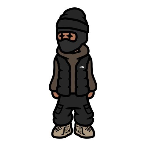 Swag Cartoon Boy, Cool Cartoon Characters, Cool Profile Pics, Drip Cartoon, Outfit Drip, Outfit Cartoon, Drip Ideas, Hellboy Tattoo, Dope Cartoons