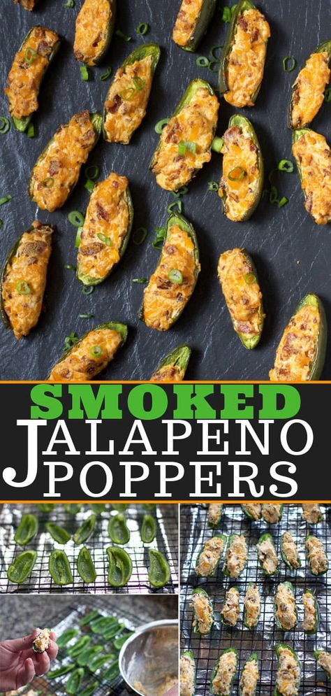 Smoked Appetizers, Bbq Tips, Bbq Appetizers, Smoked Jalapeno, Jalapeño Poppers, Smoked Food, Superbowl Appetizers, Bacon Appetizers, Pellet Grill Recipes