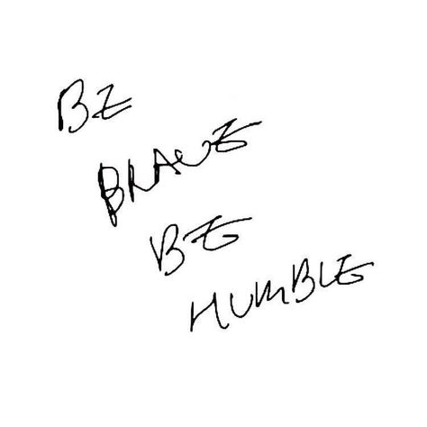 Be Humble, Be Brave, Baekhyun, Exo, Brave, Tattoo Ideas, Arabic Calligraphy, On Twitter, Tattoos