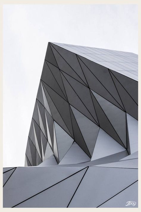 Beauty of Geometrical Buildings in Lyon | THE UT.LAB | Geometric Patterns * Shape Photography, Simple Complex, Sea Sculpture, Industrial Design Trends, Trophy Design, Geometric Architecture, Geometric Fashion, Minimal Photography, Architectural Photography