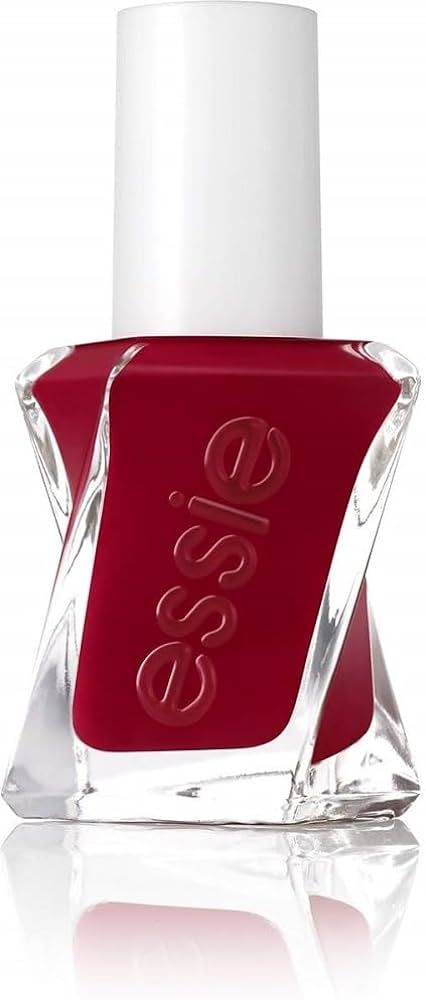 Essie Gel Couture Longlasting High Shine No UV Lamp Required Nail Polish Burgundy Red Colour, Shade 345 Bubbles Only 13.5ml : Amazon.co.uk: Beauty Couture Nails, Essie Gel Couture, Gel Couture, Essie Gel, Male Grooming, Red Colour, Uv Lamp, Burgundy Red, Essie