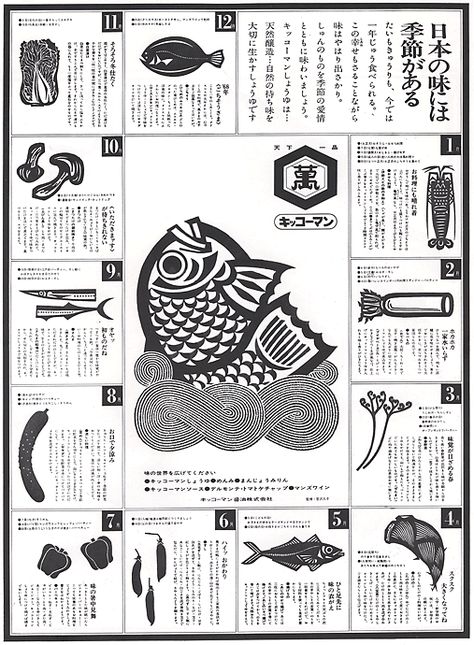 Japanese Layout Design, Fish Graphic Design, Japanese Culture Art, Layout Editorial, Japan Graphic Design, Japan Poster, Japanese Menu, Gfx Design, Buch Design