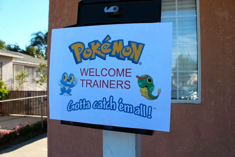 Pokemon Decorations Pokemon Decorations, Pokemon Party Decorations, Pokemon Themed Party, Pokemon Decor, Pokémon Party, Sixth Birthday, 5 Birthday, Poke Ball, Pokemon Birthday Party