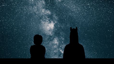 Bojack Horseman night sky starry night #TV #1080P #wallpaper #hdwallpaper #desktop Bojack Horseman Wallpaper Desktop, Bojack Wallpaper, Bojack Horseman Wallpaper, Spirit Halloween Costumes, Boat Illustration, Studio Ghibli Background, Night Sky Photography, 1080p Wallpaper, Latest Hd Wallpapers