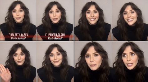 Elizabeth Olsen Curtain Bangs, Elizabeth Olsen Bangs, Elizabeth Olsen Hair, Olsen Hair, Shaggy Cut, Shaggy Hair, Lizzie Olsen, Elizabeth Olsen Scarlet Witch, Hair Stuff