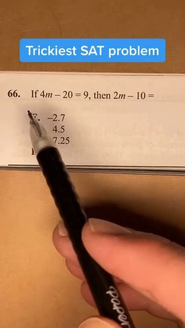 Daily College Content on Instagram: "Math Trick 💯 Follow @dailycollegecontent for awesome college content! You won’t regret it, I promise! 😀 Credit: TikTok themathwizard #viral #satisfying #tiktok #instagram #satisfy #relax #relaxing #explore #explorepage #satisfyingvideos #college #colleges #university #school #exam #finalsweek #tests #collegetips #lifehacks #lifehack #collegeacceptance" Math Tips, Sat Test, College Algebra, Sat Prep, College Acceptance, Math Tutorials, University School, Studying Math, School Study