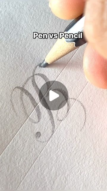 Abhay Pratap Singh Rathore on Instagram: "Pen Vs Pencil.  Which one according to you is more challenging to write with? And which one would you prefer?  Also, Summer sale is live now on my etsy. Get everything at 35% off. Visit link in bio or simply follow abhaycalligraphyshop.etsy.com  Pen - Pentel Touch Sign Pens Brush Tip    #calligraphy #lettering #alphabets #fontdesign" Brush Pen Calligraphy Alphabet, Calligraphy With Brush Pens, Brush Lettering Alphabet, Pencil Calligraphy, Brush Pen Lettering, Copperplate Calligraphy, Brush Pen Calligraphy, Calligraphy Lettering, Calligraphy Alphabet