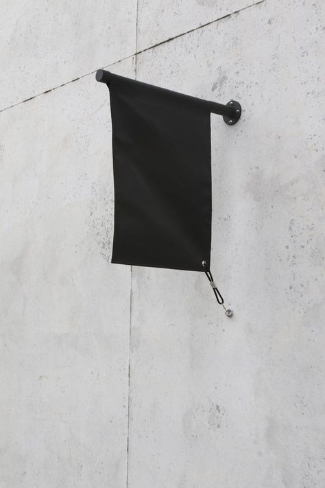 Flag, Black Flag, Flag Sign, Store Decor, Wall Decor, Restaurant Decor, Store, Black Decor, Cafe Dec George And Willy, Hanging Drying Rack, A Frame Signs, Flag Store, Desain Editorial, Flag Signs, Wayfinding Signage, Signage Design, Environmental Graphics