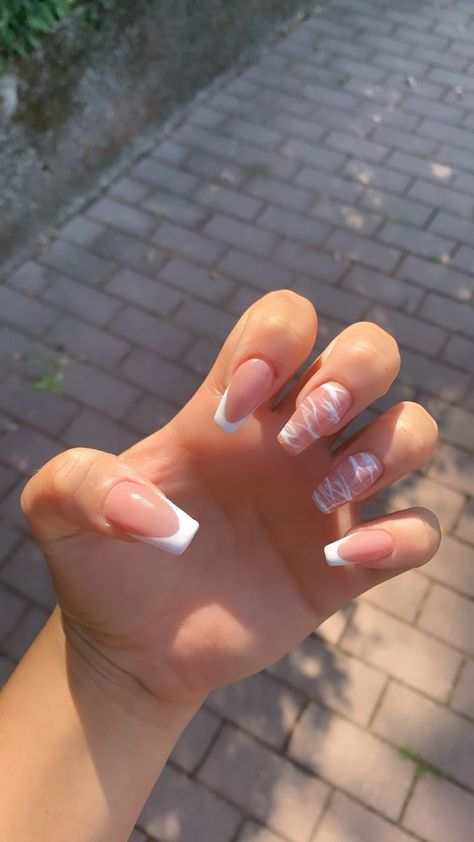 Cute Ballerina Nails Short, Simple Ballerina Nails, Nails Balerin, Trendy Nails Ballerina, Nails Inspo Ballerina, Nail Art Ballerina, Ballerina Gel Nails, Acrylic Nails Ballerina, Nails Inspiration Ballerina