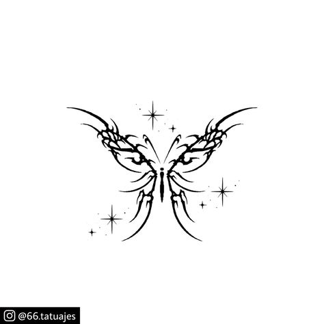 #tattoo #tattoos #inked #tattooart #tattooed #tattooideas #tattoodesign #tattooinspiration #tattoosleeve #tattooflash #inkedgirls #tattooedwomen  #InkLaughs  #TattooFails Sigil Butterfly Tattoo, Bratz Fashion Pixiez Tattoo, Small Neotribal Tattoo, Neotribal Butterfly Tattoo, Sigil Butterfly, Cybersigilism Butterfly, Neotribal Design, Butterfly With Eyes Tattoo, Goth Butterfly Tattoo