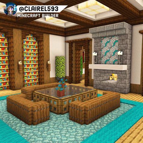 Minecraft Crafting Room Design, Rooms To Make In Minecraft, Minecraft Interior Design No Mods, Mincraft Idea Inside, Minecraft Home Interior Kitchen, Minecraft Hotel Interior Ideas, Minecraft Building Ideas Inside House, Mincraft Idea Houses Inside Kitchen, Interior Decorating Minecraft