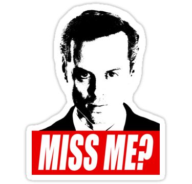 "Vermisse mich? - Jim Moriarty - Sherlock" Sticker von tirmedesign | Redbubble Moriarty Sherlock, Sherlock Poster, Sherlock Tv Series, Sherlock Moriarty, You Miss Me, Jim Moriarty, Do You Miss Me, Tumblr Stickers, Girl Stickers