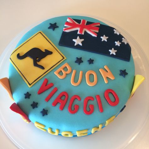 Surf Australia cake Australia Cake, Welcome Home Cakes, Cake Designs, Birthday Cake, Australia, India, Cake, Birthday, Quick Saves