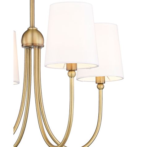 Adding an instant focal point to your space, this 22 inch brass chandelier has a sophisticated farmhouse style and provides just the right amount of glow and warmth. Small Brass Chandelier, Brass Dining Room Lighting, Chandelier Above Bathtub, Bathroom Chandelier Lighting, Sophisticated Farmhouse, City Kitchen, Antique Brass Bathroom, Bathroom Chandelier, Chandelier Store