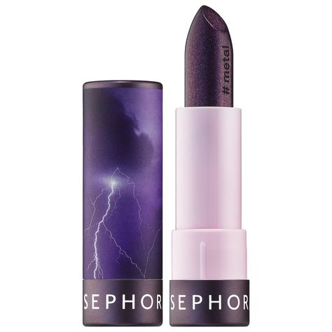 Sephora Collection #LIPSTORIES #57 - It's Electric (metal) 0.14 oz/ 4 g Lipstick Purple, Sephora Lipstick, Purple Liquid, Cosmetics Design, Light Lipstick, Gifts 2022, Lipstick Kit, Color Makeup, Bff Birthday