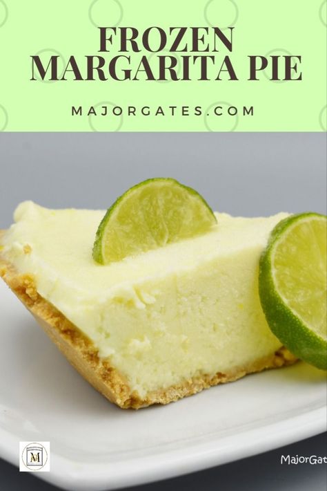 Margarita Pie Recipe, Cheesecakes Cupcakes, Frozen Margarita Pie, Margarita Pie, Dessert Pies, Food Deserts, Frozen Margarita, Dinner Favorites, Frozen Margaritas