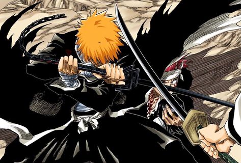 Wallpapers Gifs, Bleach Ichigo Bankai, Bleach Renji, Ichigo Kurosaki Wallpaper, Ichigo Manga, Rukia Bleach, Artwork Wallpaper, Bleach Anime Art, Kurosaki Ichigo