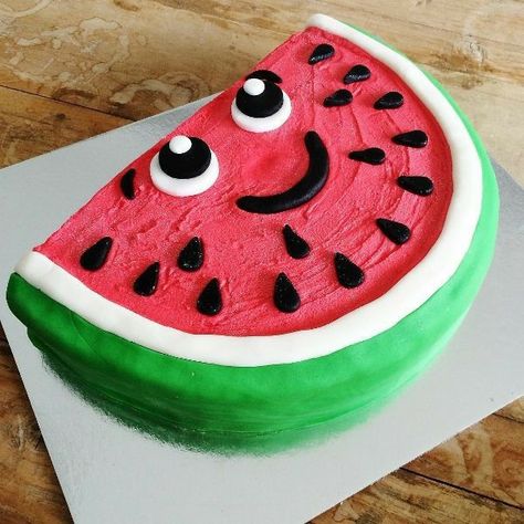 Watermelon cake,cute Watermelon cake decor,cake decorating, 1 birthday cake Cakes That Look Like Watermelons, Cake That Looks Like Watermelon, Birthday Cake Watermelon, Yalda Cake Ideas, Watermelon Cake Design, Summer Cakes Ideas, Cake Ideas Summer, Watermelon Cake Ideas, Summer Cake Designs