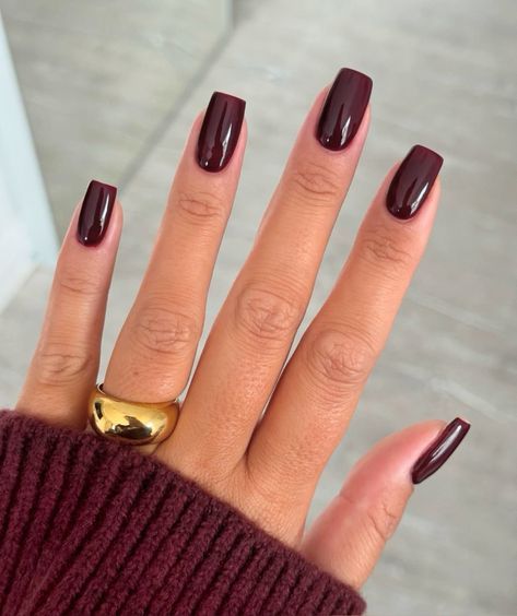 🍃 Get cozy with glam chrome nails! Dive into 45 Stunning Fall Chrome Nail Colors You Need to Try This Season: Bold, Shiny & Perfectly Autumnal. From warm caramel tones to deep, moody blues, these metallic shades will make your fall manicure the talk of the season! 💅✨ #Fall2024Nails #ChromeNailVibes #BoldAndShiny Chrome Nail Colors, Square Oval Nails, Red Solid Color, Cute Nail Colors, Solid Color Nails, Fall Manicure, Small Nail, Luxury Press On Nails, Cherry Nails