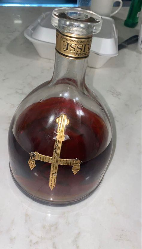 Hennessy Bottle Aesthetic, Dusse Bottle Aesthetic, Henny Bottle Aesthetic, Liqour Aesthetics, Dusse Bottle, Liquor Snapchat, 21st Birthday Drinks, Hennessy Bottle, Pretty Alcoholic Drinks