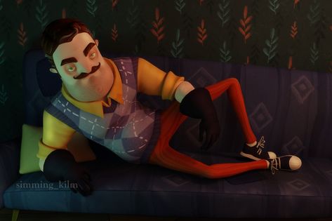 Hello neighbor # theodore peterson # theodore masters peterson # privet sosed late night shift Character Crossover, Hello Neighbor Game, Love Thy Neighbor, Hello Neighbor, Ship Drawing, Horror House, Night Shift, Late Night, Loki