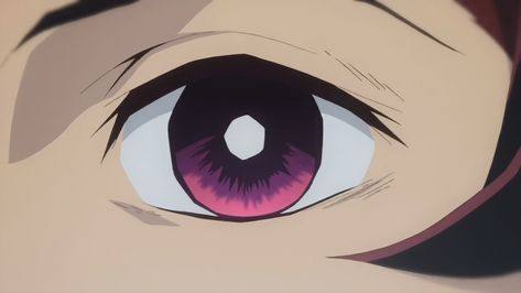 Tanjiro Eyes Drawing, Tanjiro Eyes, Kny Eyes, Tanjiro Icon, Bulls Wallpaper, Soft Eyes, Tanjiro Kamado, Art Station, Anime Eyes