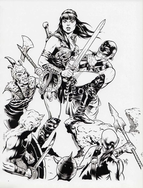 Dave Stevens Art, Dave Stevens, Xena Warrior Princess, Xena Warrior, Warrior Princess, Inspire Me, Graphic Novel, On Tumblr, Pin Up